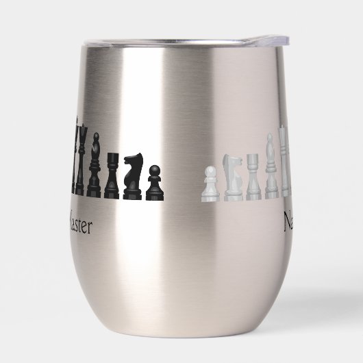 Schachfiguren Design Thermalweine (Links)