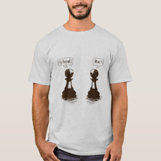 Schachfiguren - En Passant! Was ist? T-Shirt