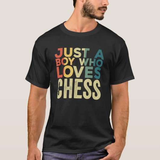 Schachfiguren für Männer T-Shirt (Vorderseite)