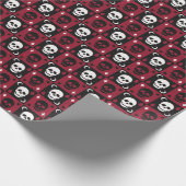 Schachfiguren Geschenkpapier (Ecke)