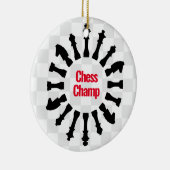 Schachfiguren Keramik Ornament (Rechts)