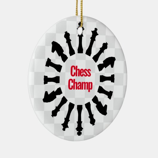 Schachfiguren Keramik Ornament (Rechts)