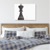 Schachfiguren Leinwanddruck (Insitu (Schlafzimmer))