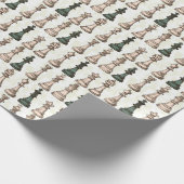 Schachfiguren Moderne Weiß und Grüne Klassik Geschenkpapier (Ecke)