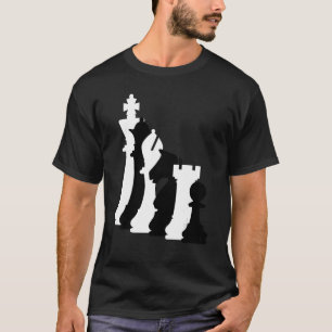 Schachfiguren Stolz für jeden Schachspieler T-Shirt