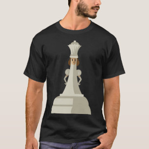 Schachfiguren White Queen Children Board Set T-Shirt