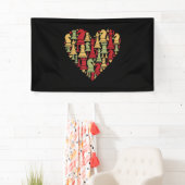 Schachgeschenk | I Wirklich Liebe Schach Banner (Insitu)