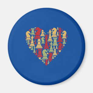 Schachgeschenk I Wirklich Liebe Schach Magnet