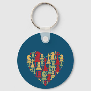 Schachgeschenk I Wirklich Liebe Schach Schlüsselanhänger