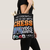 Schachgeschenk | Schach-Videospiel oder Food-Desig Tasche (Von Nahem)
