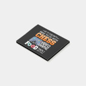 Schachgeschenk | Schachspiel- oder Lebensmitteldes Post-it Klebezettel (angewinkelt)