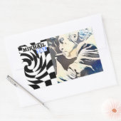 Schachgroßmeister Rechteckiger Aufkleber (Umschlag)