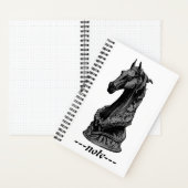 Schachheft Notizblock (Innen)