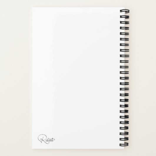 Schachheft Notizblock (Rückseite)