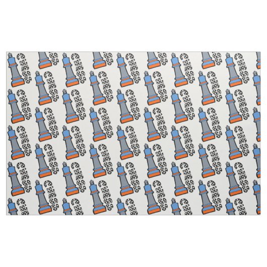 Schachjunge Stoff (Fat Quarter (45,7 x 55,9 cm))