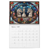 Schachkalender 2024 kalender (Feb 2027)