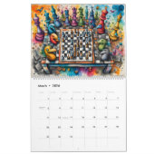 Schachkalender 2025 kalender (Mär 2026)