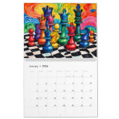 Schachkalender 2025 kalender (Jan 2026)