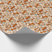 Schachkampf Geschenkpapier (Ecke)