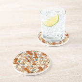 Schachkampf Getränkeuntersetzer (Seite)