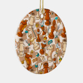 Schachkampf Keramik Ornament (Rechts)