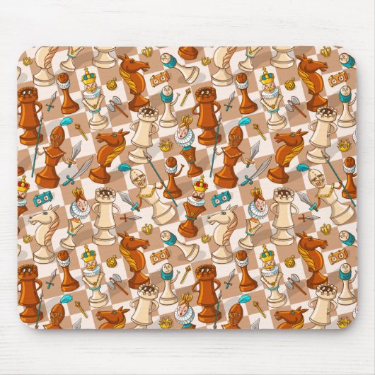 Schachkampf Mousepad (Vorne)