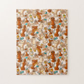 Schachkampf Puzzle (Vertikal)