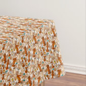 Schachkampf Tischdecke (Beispiel)