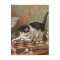 Schachkatze Postkarte