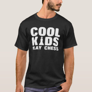 Schachkid Cool Kids spielen Schachspieler T-Shirt