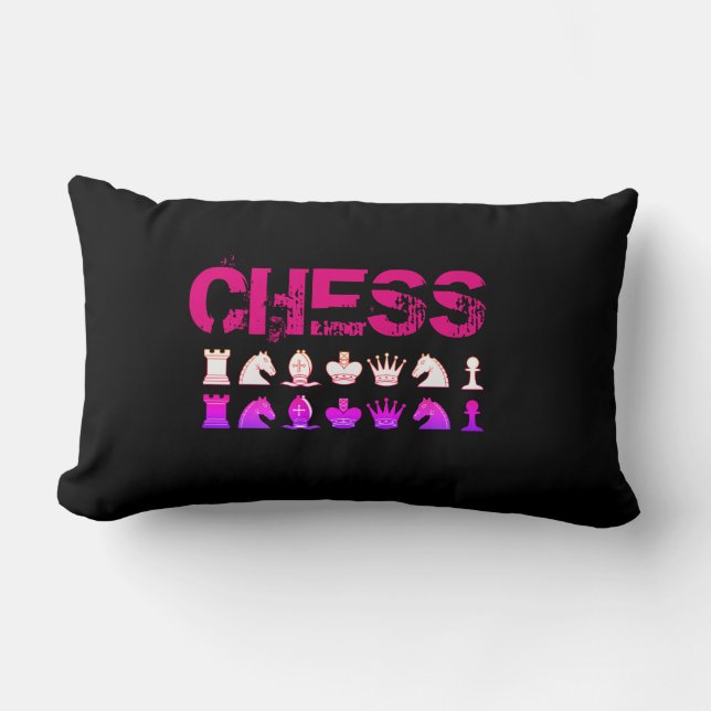 Schachkissen Lendenkissen (Vorderseite)