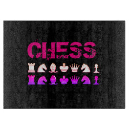 Schachkissen Schneidebrett