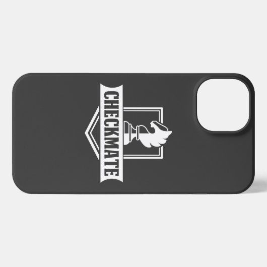 Schachklub Checkmate Schach Umzug iPhone Case Hülle (Rückseite (Horizontal))