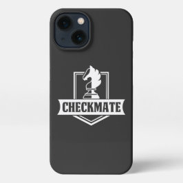 Schachklub Checkmate Schach Umzug iPhone Case 13 Hülle