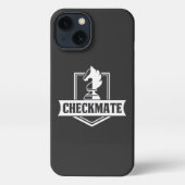 Schachklub Checkmate Schach Umzug iPhone Case iPhone Hülle (Rückseite)