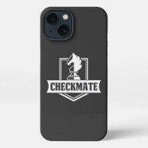 Schachklub Checkmate Schach Umzug iPhone Case