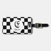 Schachklub Individuelle Name Gepäckanhänger (Vorderseite horizontal)