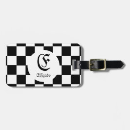 Schachklub Individuelle Name Gepäckanhänger