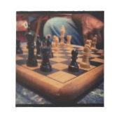 Schachklubnotiz Pad Notizblock (Vorderseite)