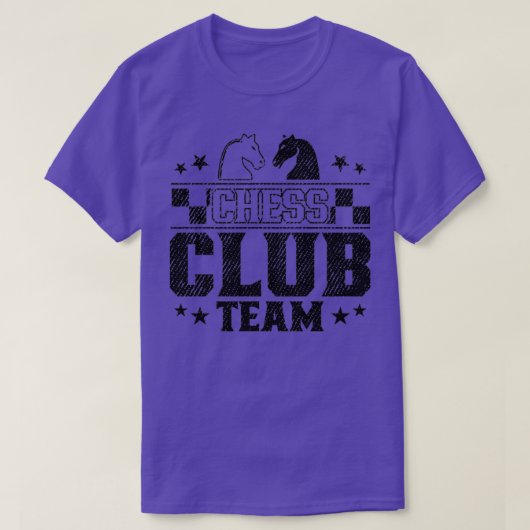 Schachklubteam 7 T-Shirt (Design vorne)