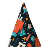 Schachkönig und Queen Game Night 13. Geburtstag Partyhütchen (Rechts)