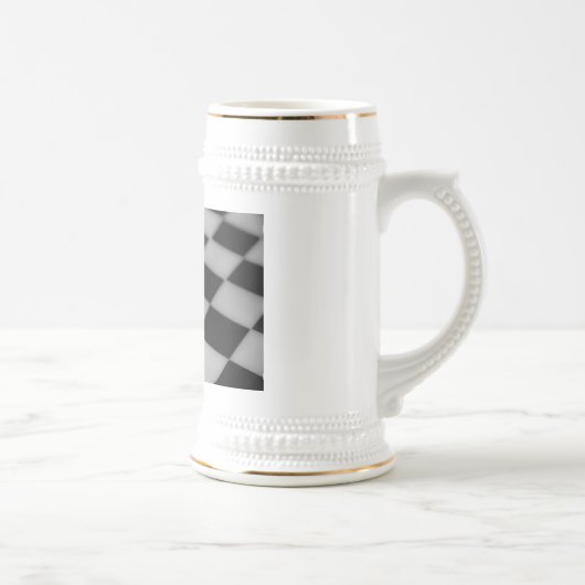 Schachkönigin Bierglas (Rechts)