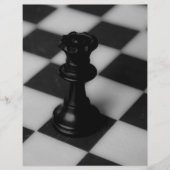 Schachkönigin Flyer (Vorne)