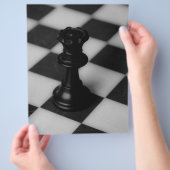 Schachkönigin Flyer (Hand)