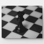 Schachkönigin Fotoplatte (Vorderseite)