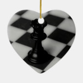 Schachkönigin Keramikornament (Hinten)