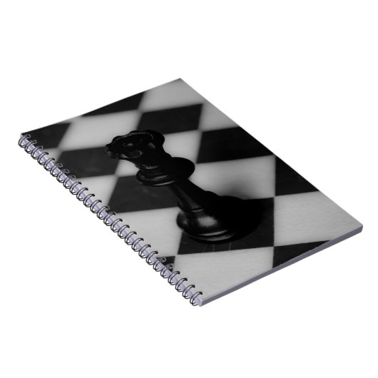 Schachkönigin Notizblock (Rechte Seite)