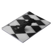 Schachkönigin Notizblock (Linke Seite)