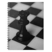 Schachkönigin Notizblock (Vorderseite)