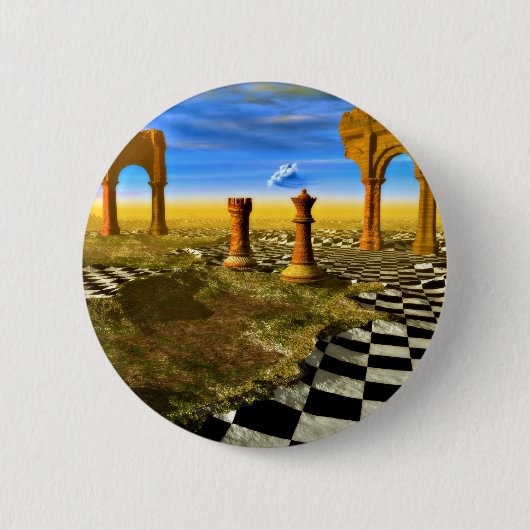 Schachkunst Button (Vorderseite)